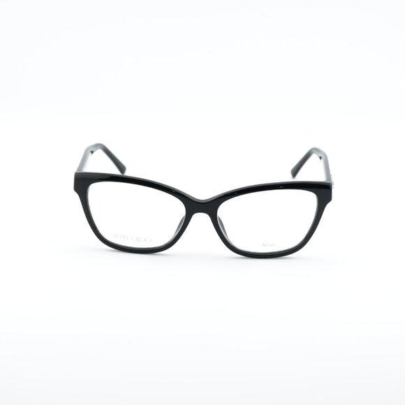 Jimmy Choo JC334 0807 00 Eyeglasses Black 54mm Cat Eye Frame - Picture 4 of 10